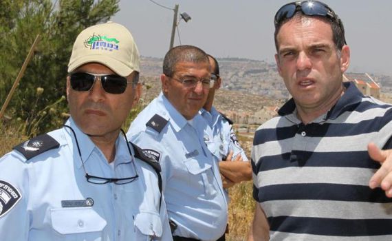 כאשר מפקד מחוז ש"י התרגש…