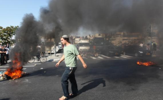 תמונות: ההפגנות הסוערות בעקבות מעצר הרב דב ליאור