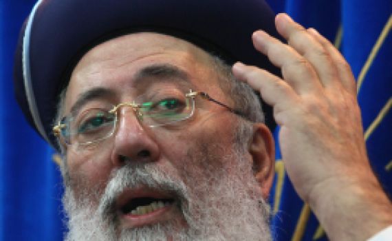 הרב עמאר: "לזרז את עליית יהודי אתיופיה לארץ"