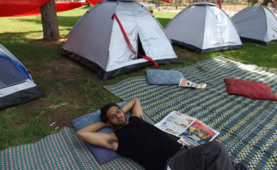 מאהלי המחאה מובלים על ידי הקרן לישראל החדשה