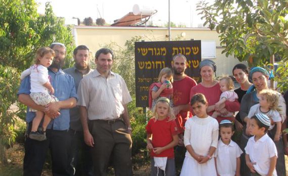 יו"ר הקואליציה התארח השבת אצל מגורשי חומש ושא-נור