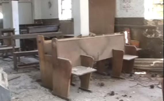 עצוב שכך נראה בית הכנסת המפואר "הדרת קודש" בחיפה