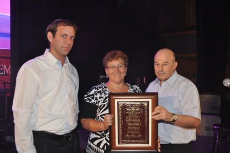 מרים פרץ קיבלה את פרס "האמונה" של ארגון מעגלים