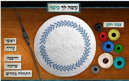 עצבי לך כיפה – אפליקציה מקורית לעיצוב כיפה בקלות