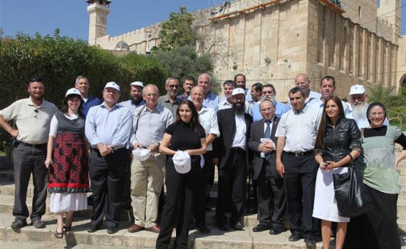 שדולת ארץ ישראל בסיור: נפעל להחלת הריבונות ביו"ש