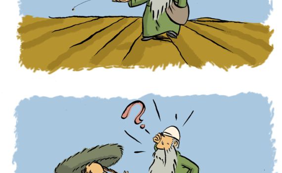 קריקטורה לכבוד שבת: פרשת תולדות