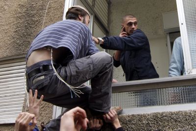 מעצר אלים של פעילי ימין בדירה בירושלים