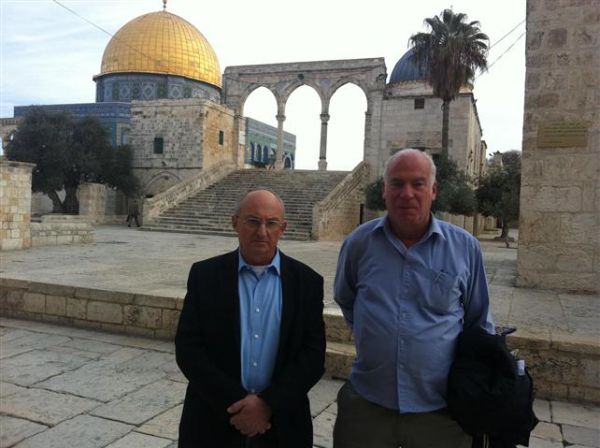 ח"כ אריאל ואלדד עלו להר הבית: "חלם זה כאן"