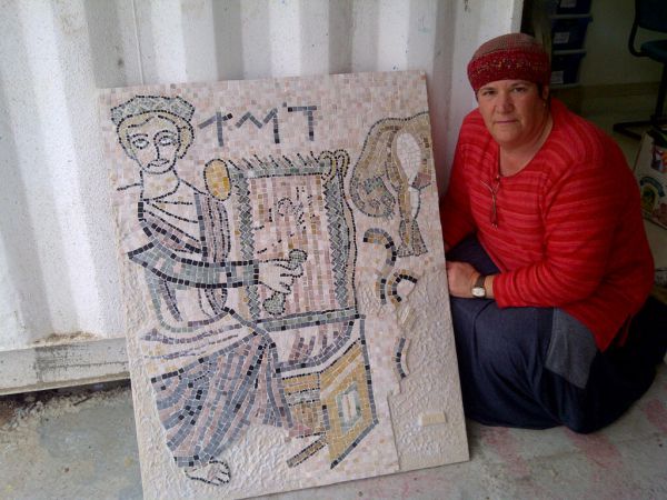 פעם היה בעזה בית כנסת והיה בו גם פסיפס מרהיב