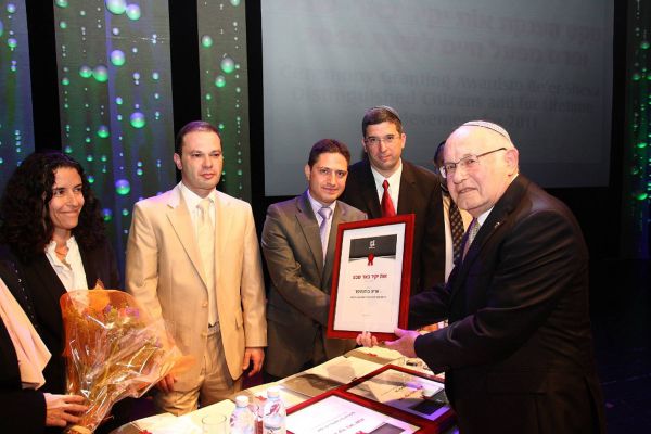 יקיר העיר באר שבע: יו"ר בית מוריה אריה בודנהיימר