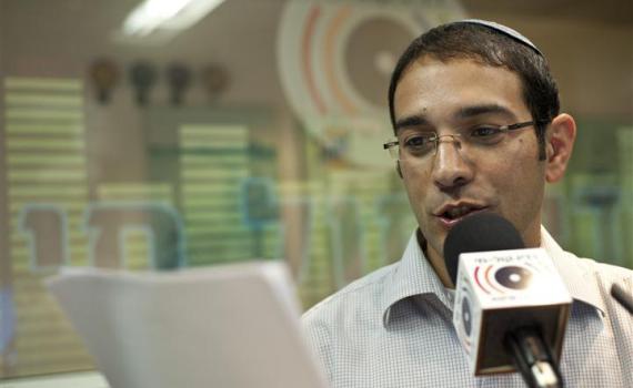 רדיו 'קול חי': הסרוג נדב ארבל מונה למגיש יומן הצהריים