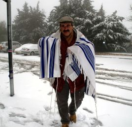 שלג: הרב רסקין התיר לעובדי המועצה לנסוע בשבת