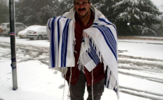 שלג: הרב רסקין התיר לעובדי המועצה לנסוע בשבת