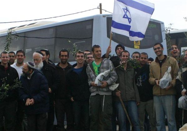 ישיבת ההסדר בחספין בביקור הזדהות וחיזוק במגרון