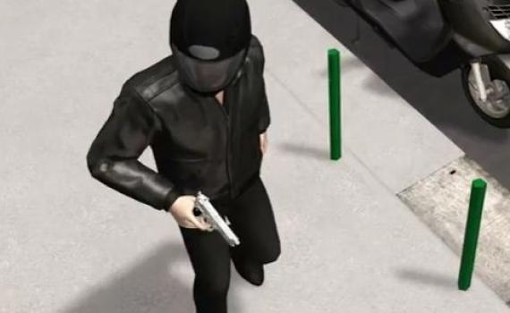 שחזורי אנימציה של הפיגוע בטולוז ושל חיסול המחבל