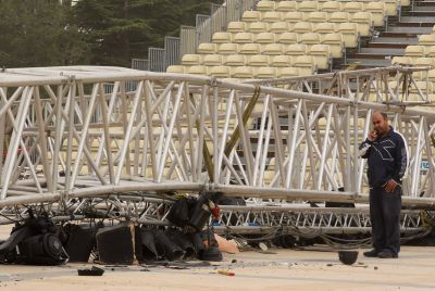 אסון בהר הרצל: הרוגה ו-15 פצועים בקריסת עמוד תאורה