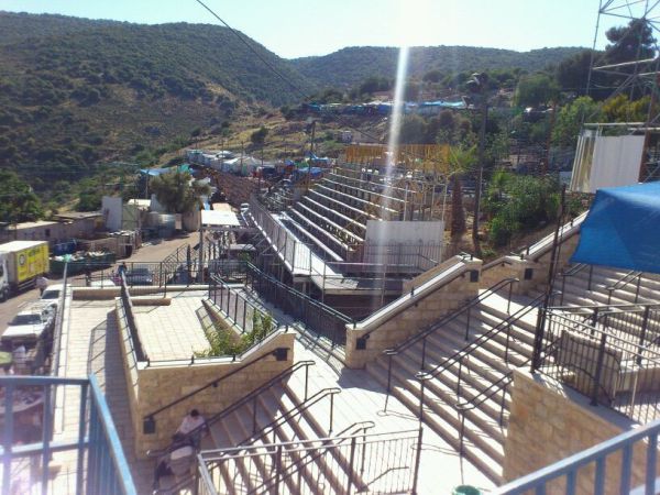 גלריה: במירון מתכוננים לל"ג בעומר