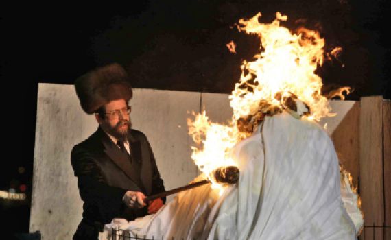 ככה זה נראה: הדלקת תולדות אהרון במירון