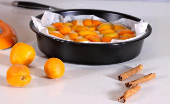 לכבוד החום: מתכון לעוגת משמשים קיצית