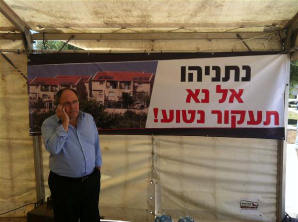 ברקת הבטיח כי מאהל שובתי הרעב לא יפונה