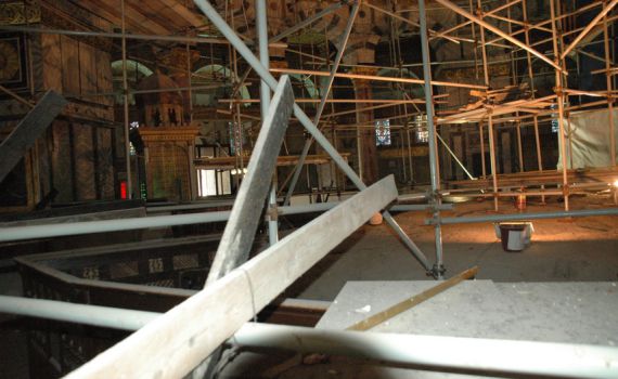 מקור ראשון: אבן השתייה בהר הבית הפכה לאתר בנייה