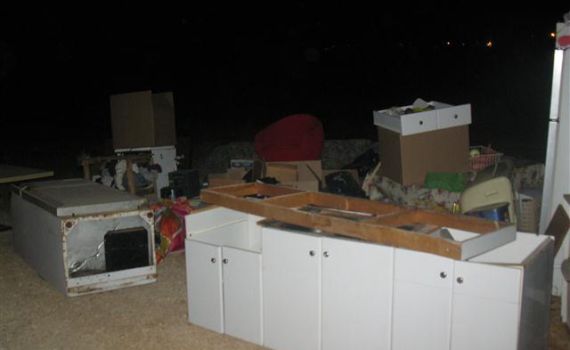 כוחות משטרה הרסו בפעם ה-14 את מאחז 'מעוז אסתר'