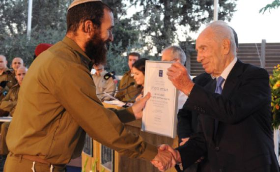 מצטייני יחידות המילואים: בנו וחתנו של כצל'ה