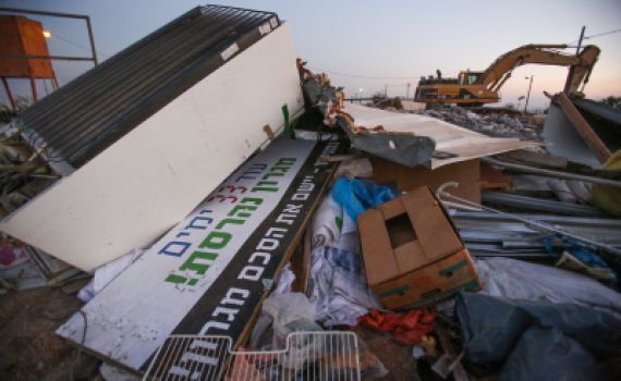 תכלה שנה וקללותיה: תמונות ההרס בישוב מגרון