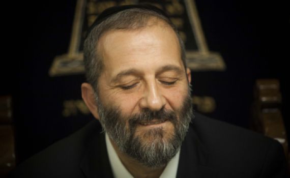 אריה דרעי: "חזרתי לש"ס לא בשביל ללכת לעיריית ירושלים"