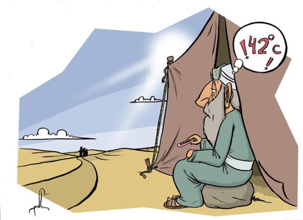 כחום היום: פרשנות חדשה לסיפור אברהם אבינו והמלאכים