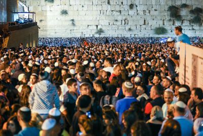 הכותל המערבי: למעלה מעשרה מיליון מבקרים בשנה