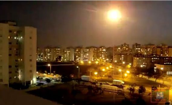 צפו באיכות גבוהה: שלושה יירוטים ליליים באשדוד
