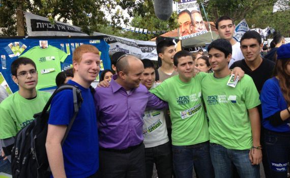 הפתעה: הבית היהודי זכתה ל-13 מנדטים בתיכון החילוני