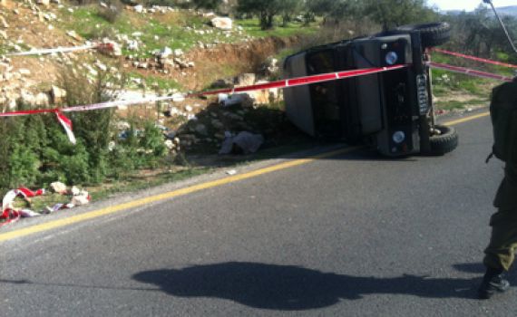 נסיון פיגוע בשומרון: ערבי ניסה לפגוע בחיילים וחוסל