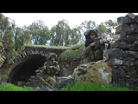 אימון ראשון לגדוד 'נצח יהודה' ברמת הגולן