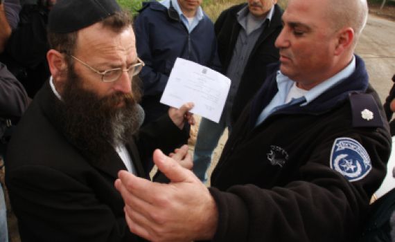 עוצמה לישראל סיירה בכפר מוסמוס לפקח על הבנייה