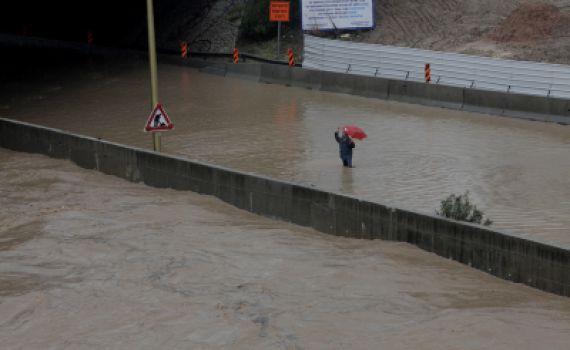 גשמי ברכה: איילון מוצף; ביום רביעי בלילה שלג בירושלים