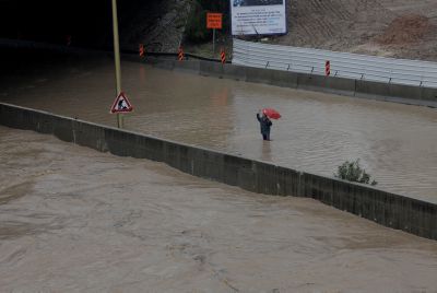 גשמי ברכה: איילון מוצף; ביום רביעי בלילה שלג בירושלים