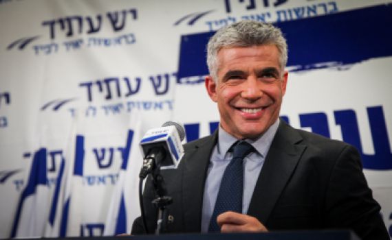 לפיד בממשלה: לא רק ארץ ישראל, גם עם ישראל בסכנה