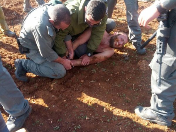 בלאגן באש קודש: מג"ב פועל באלימות נגד המתיישבים