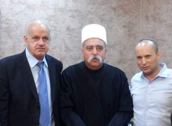 ביקור ממגזר אחר: בנט לבכירי העדה הדרוזית "אתם אחיי"