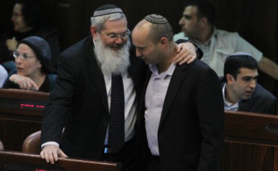 סקר ערוץ הכנסת: הבית היהודי עולה ל-14 מנדטים