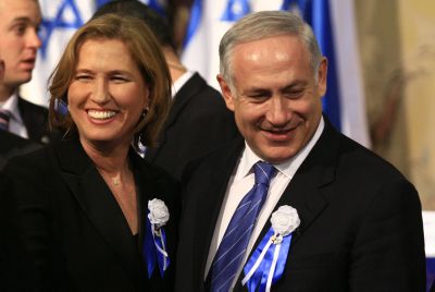 נתניהו שובר שמאלה: ציפי לבני תקבל את תיק המשפטים