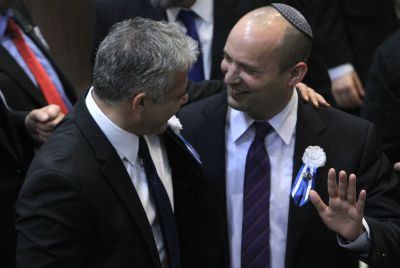 פשרת בנט: הרב פירון לחינוך; לפיד יוותר על תיק הפנים