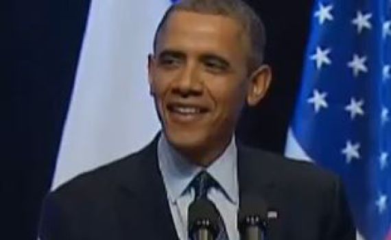 ההאקלינג: צפו בקריאת הביניים לנאום אובמה