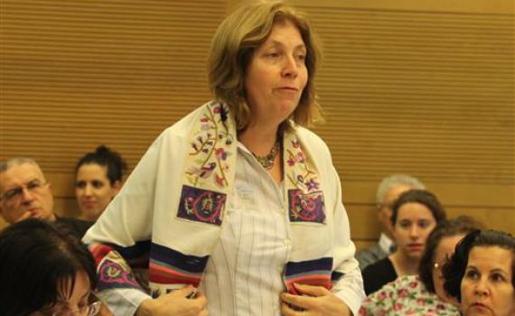 נשות הכותל מביאות את הפרובקציות גם למשכן הכנסת