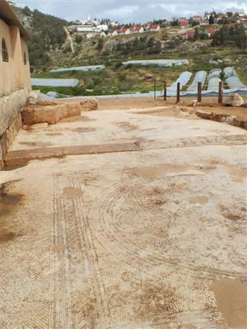 בעקבות הגשם: בשילה נחשפה כנסיה מהקדומות בארץ