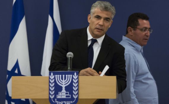 יאיר לפיד חוזר על הטעות של שרון בתכנית התנתקות