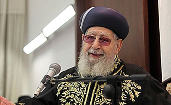 הרב עובדיה יוסף על הרב סתיו: "איש רשע, מסוכן ליהדות"