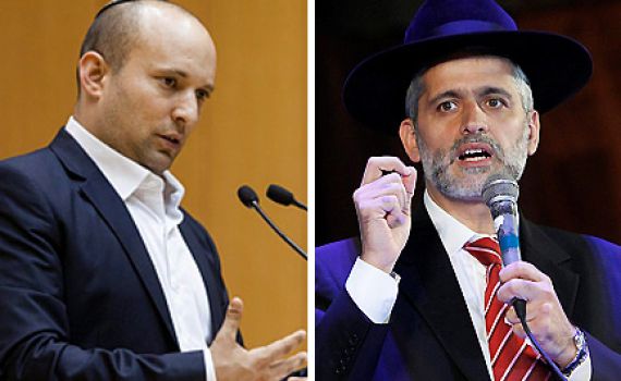 בנט ואלי ישי נאבקים: מי יאכל את ההמבורגר הראשון